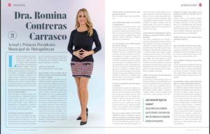 Romina Contreras, entre las mujeres más influyentes de la política mexicana