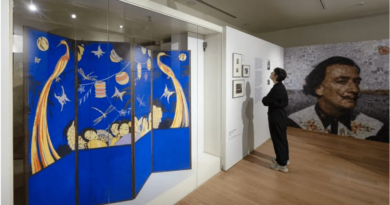 Casa Natal de Salvador Dalí exhibe biombo juvenil con influencias orientales en Figueres