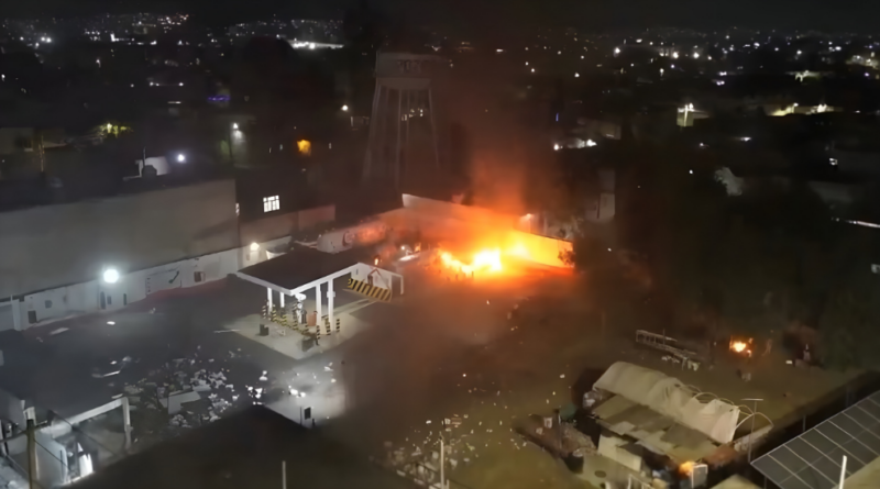 Explosión en estación de gas en Estado de México deja daños y un lesionado